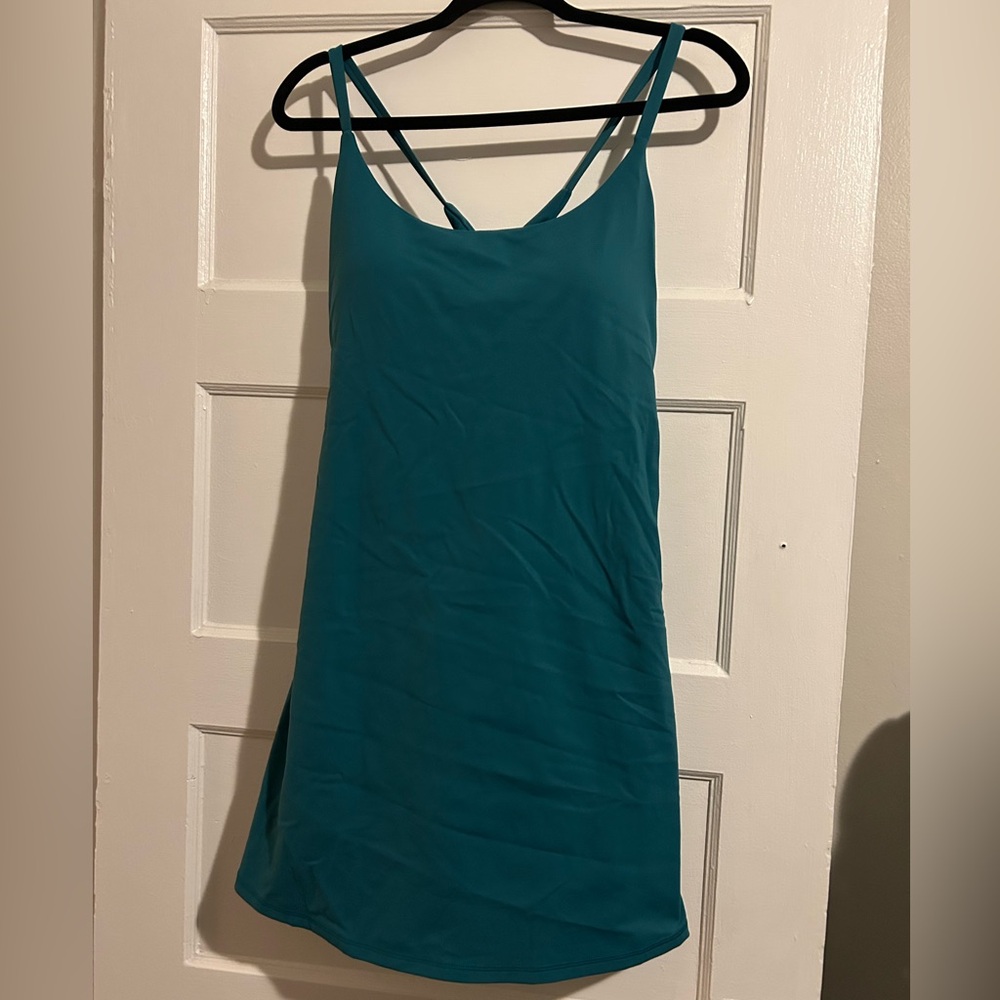 HALARA Teal Mini Dress